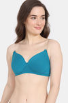 Zivame Beautiful Basics Padded Non Wired 3/4Th Coverage Backless Bra - Exotic Plume — thumbnail 3